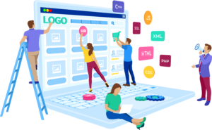 Website Team Building_online Presence